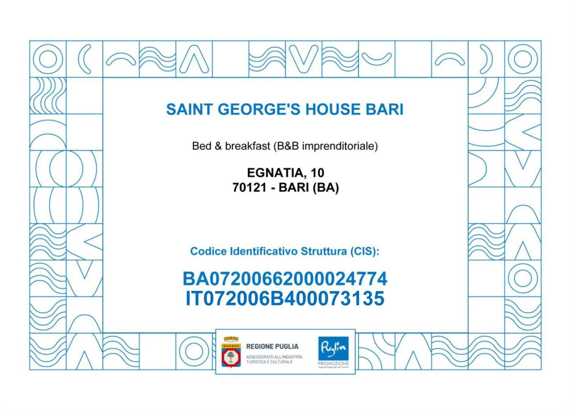 Saint George'S House Bari Apartment Bagian luar foto
